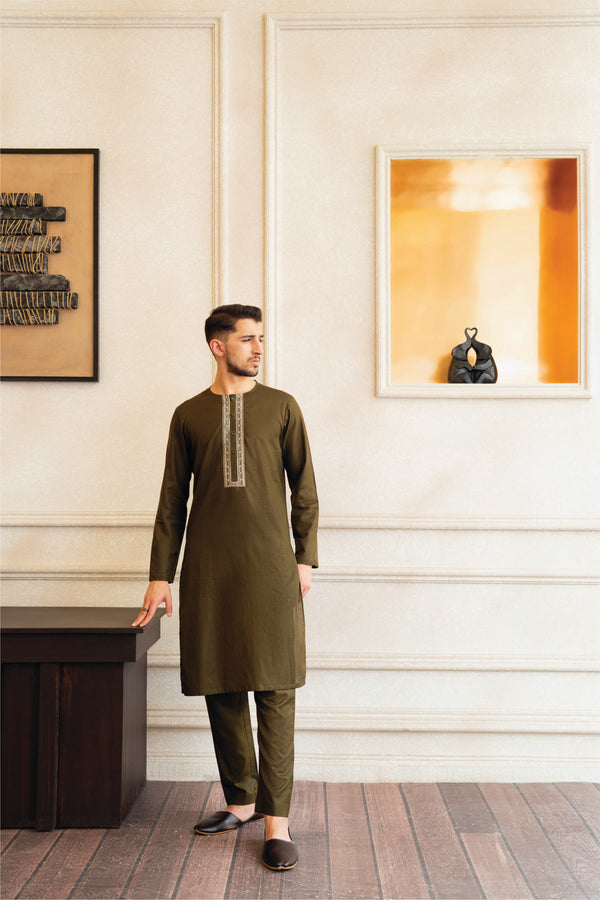 'Green' Kurta Pajama