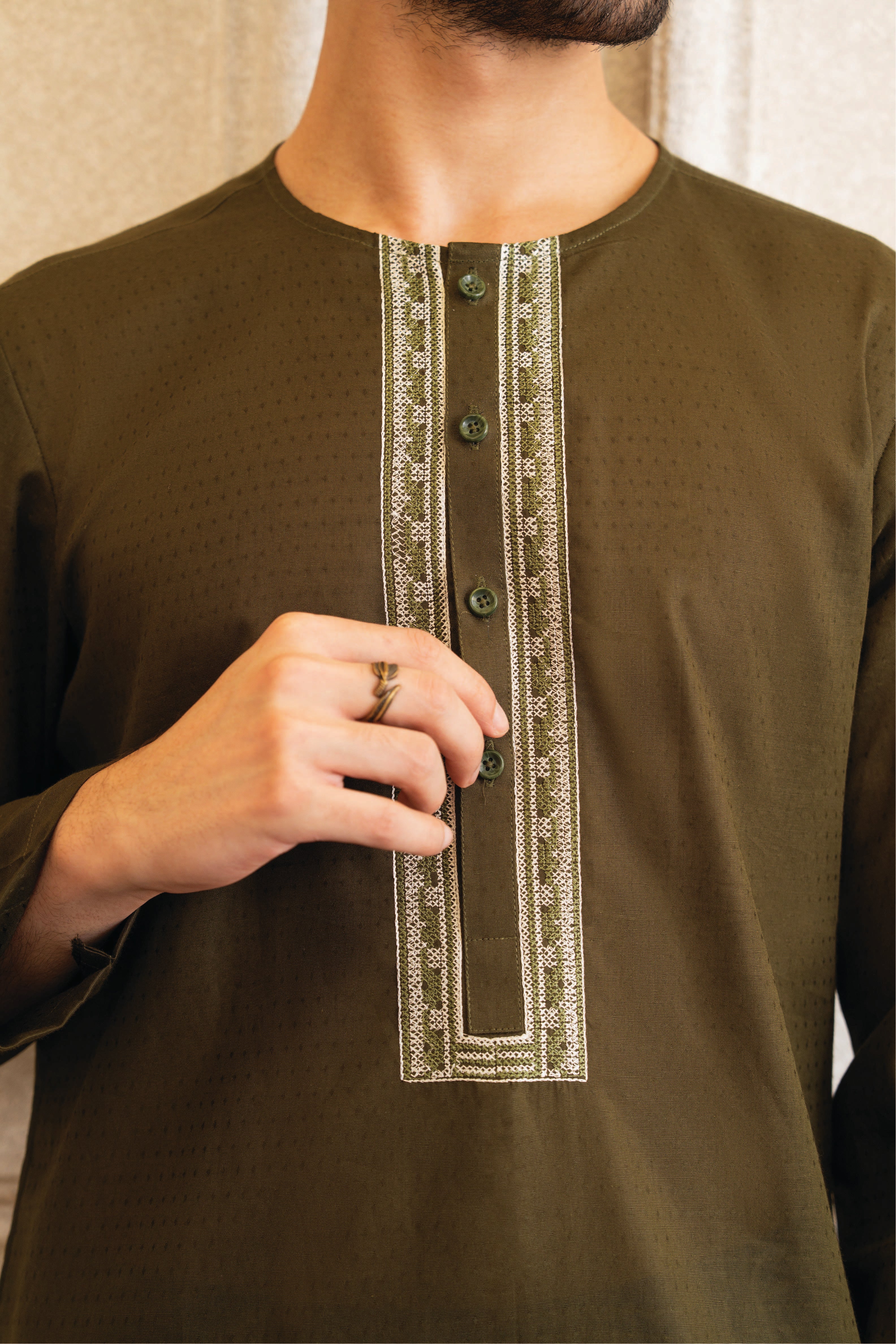 'Green' Kurta Pajama
