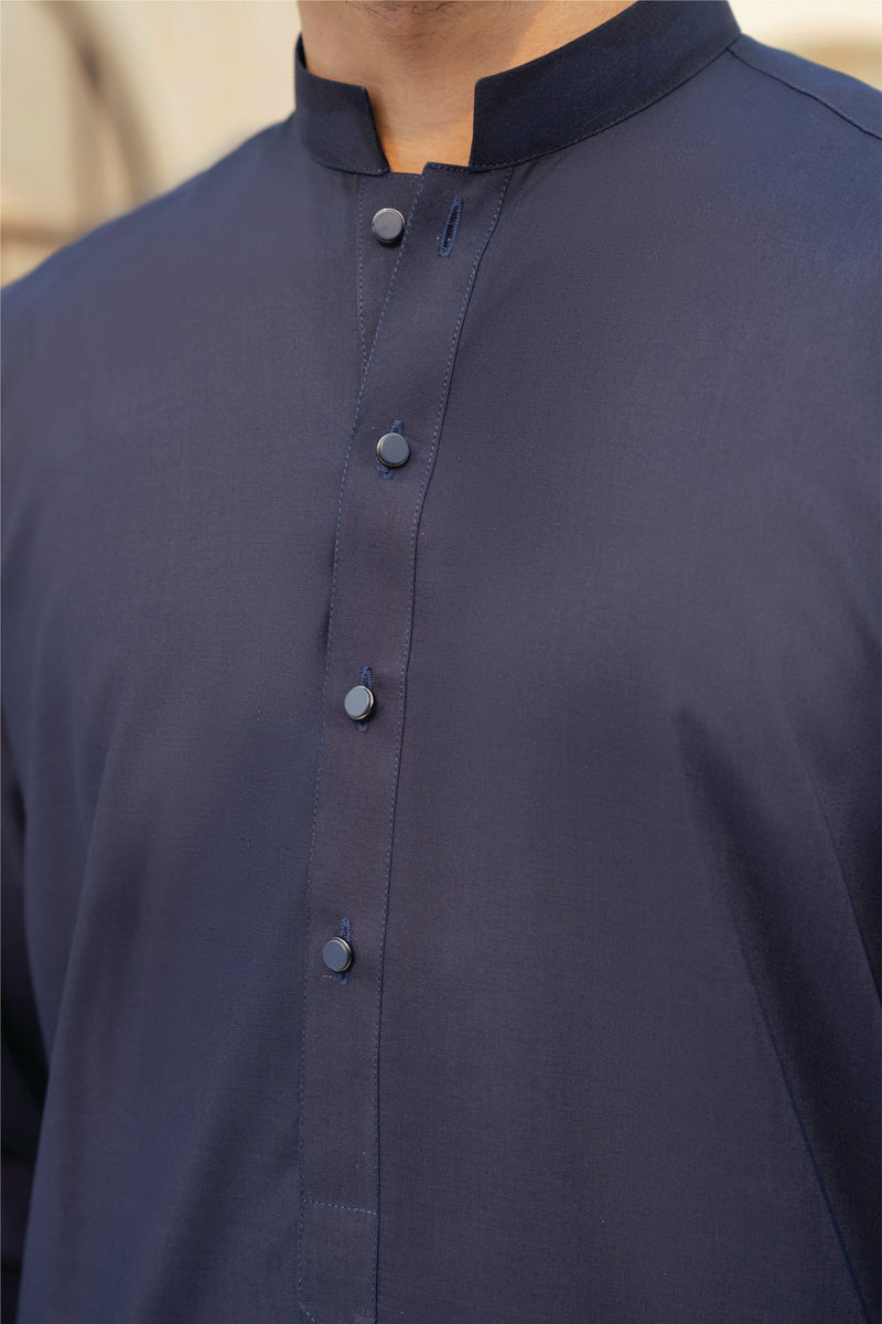 'Dark Blue' Shalwaar Kameez