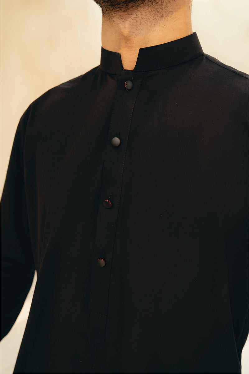 'Classic Black' Shalwaar Kameez