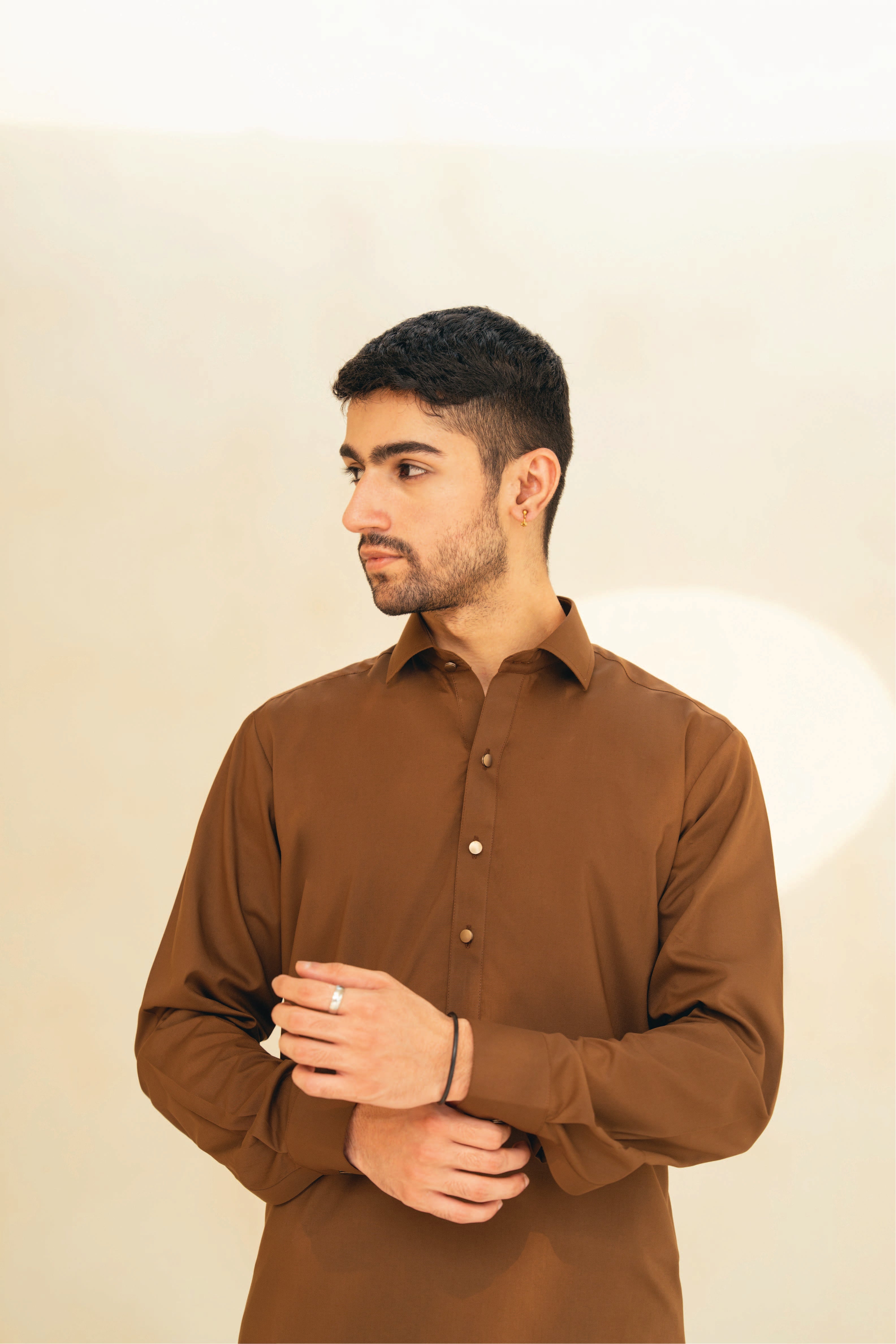 'Brown' Shalwaar Kameez