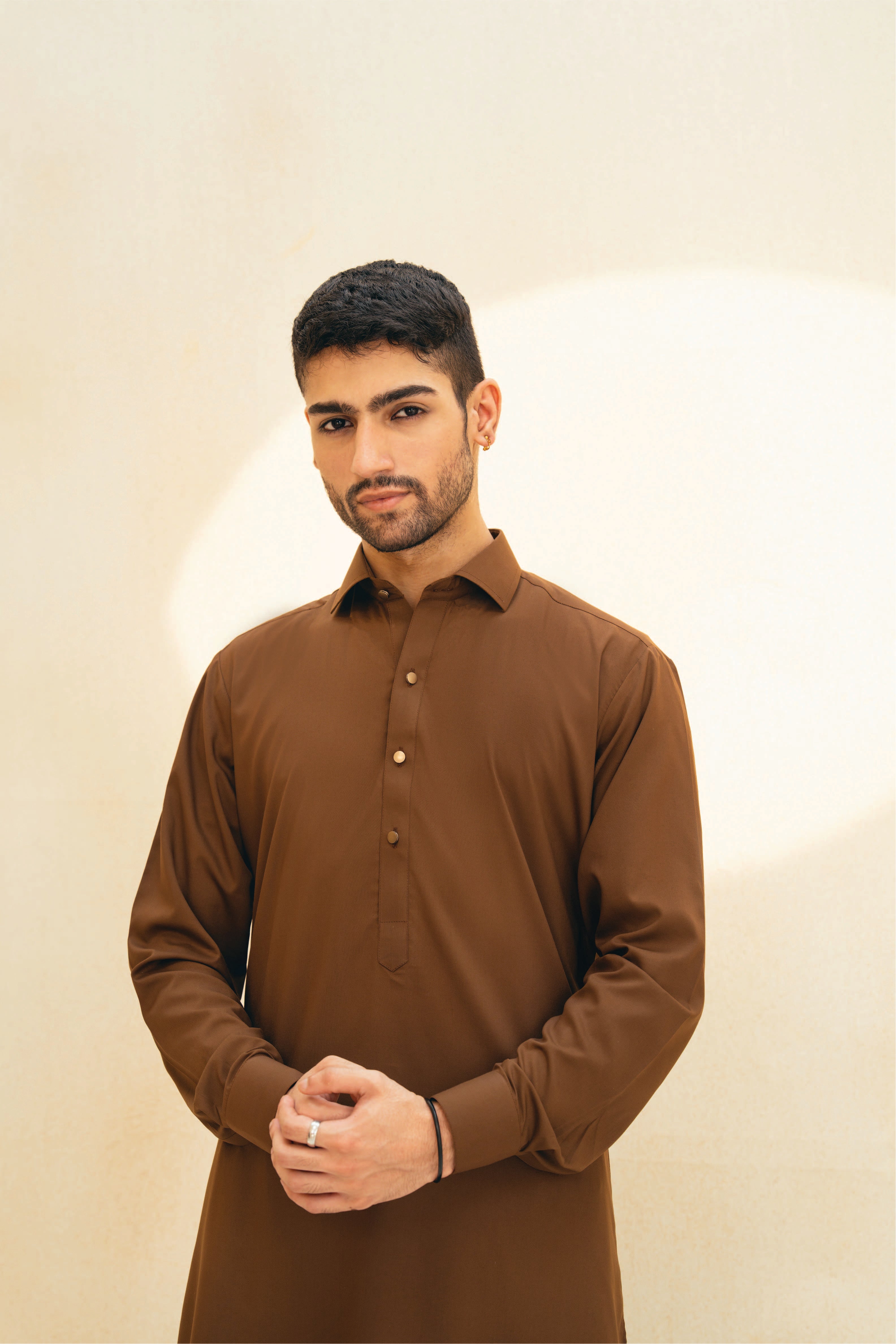 'Brown' Shalwaar Kameez