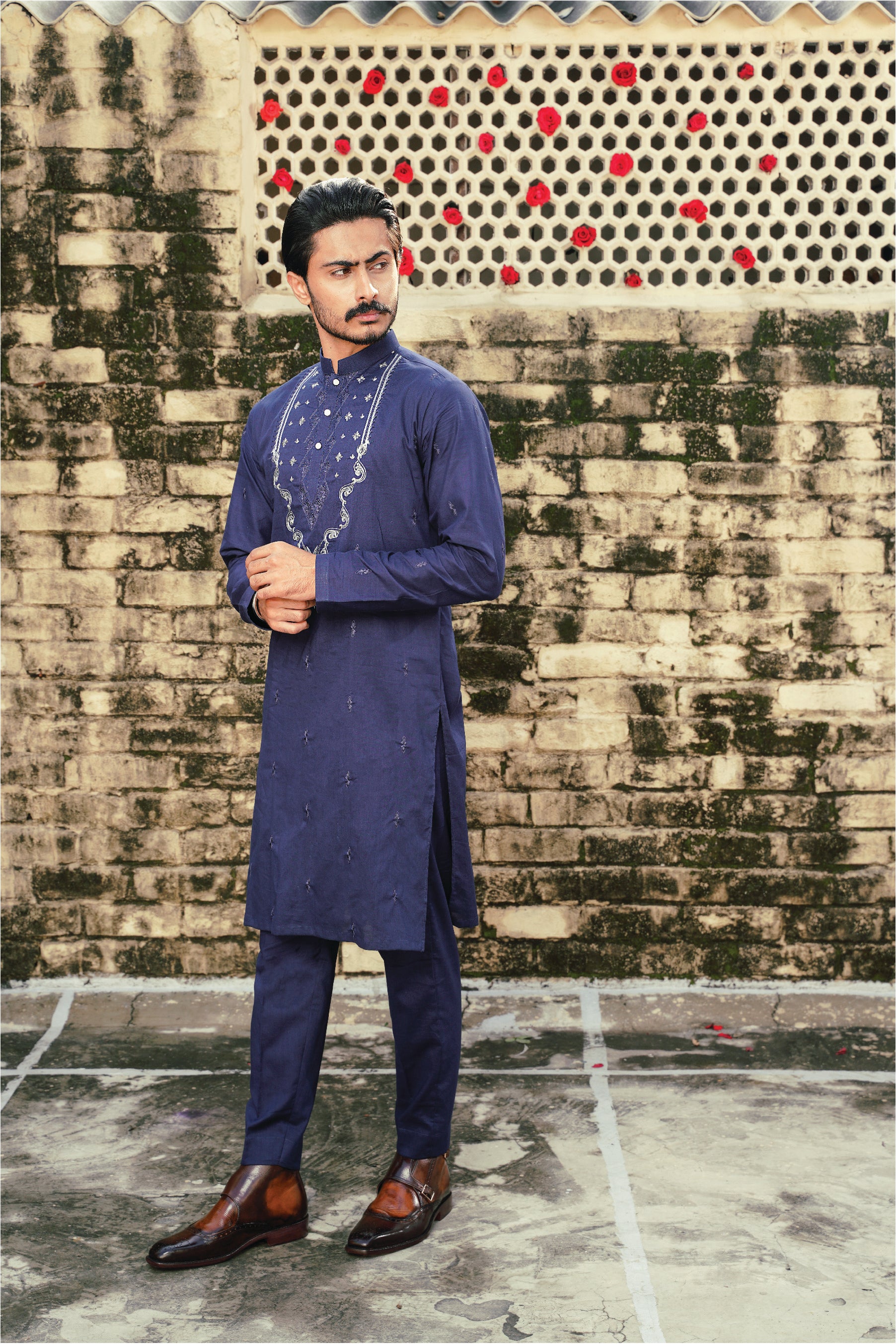 GUL KURTA PAJAMA